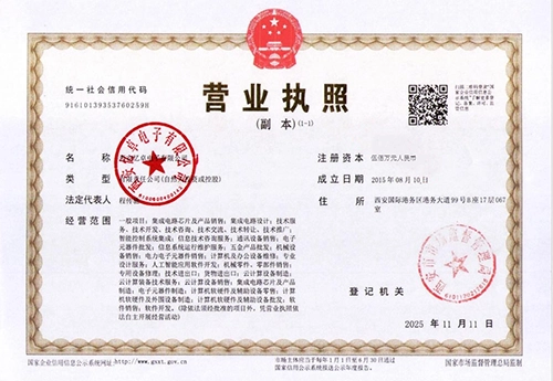 Yizhuo business license