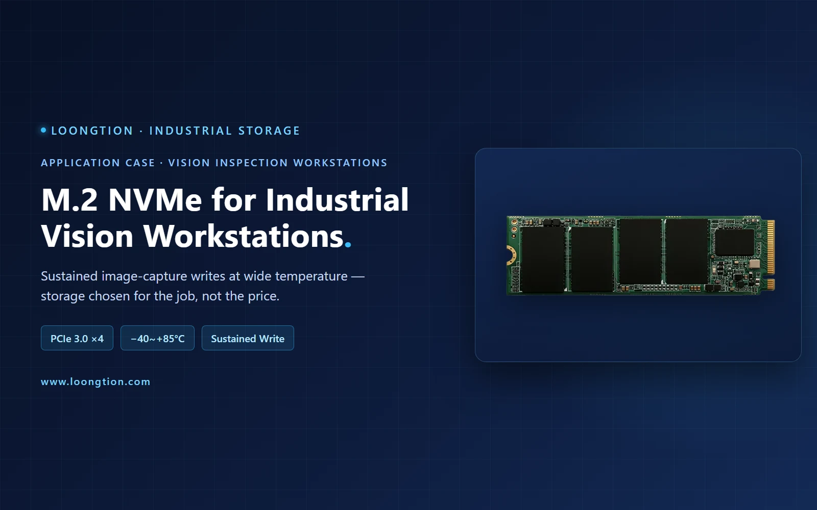 M.2 NVMe for Industrial Vision Workstations: Sustained Image-Capture Sto…